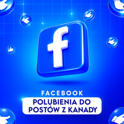 Facebook Polubienia do Postów z [Kanady]