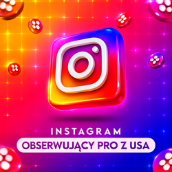 Instagram Obserwujący PRO z [USA]