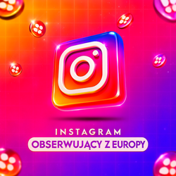 Instagram Obserwujący z [Europy]