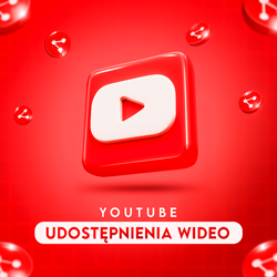 Udostępnienia na YouTube